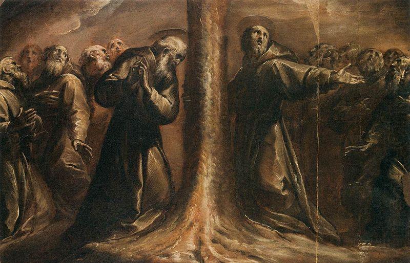 Religious Figures Praying at the Foot of a Tree, Giovanni Battista Crespi